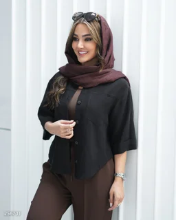 شومیز مدل تیدا کد 255647